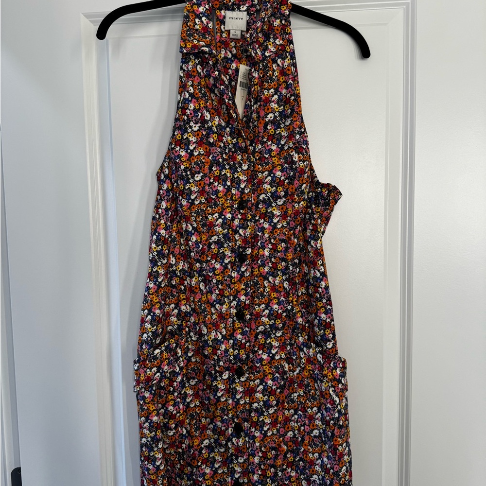 The Amelia Collared Mini Dress by Maeve | Anthropologie - Picture 5 of 6